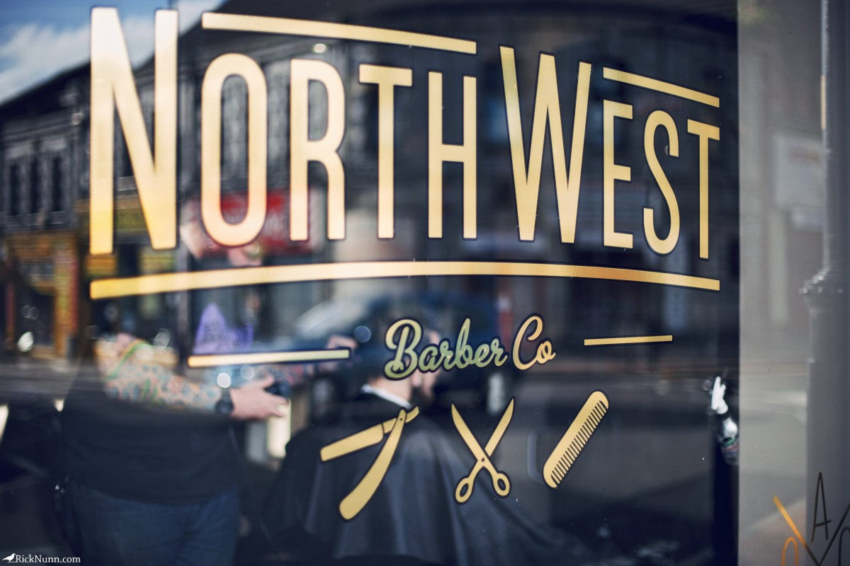 The Weird & Wonderful × North West Barber Co - North West Barber Co 1 Photographed by Rick Nunn