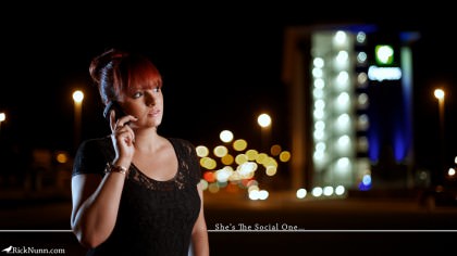 She's The Social One…